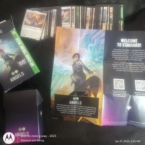 OPEN BOX ~ MTG Angels Standard Theme Deck 60-Card Ready to Play - Open Box